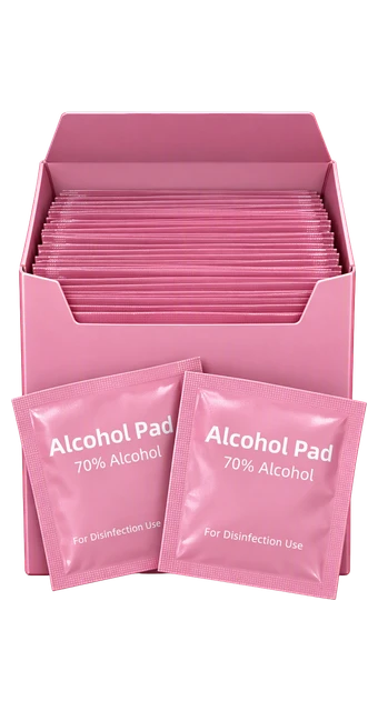 Lingettes alcoolisées 70 % 100 pads, OXpeptides